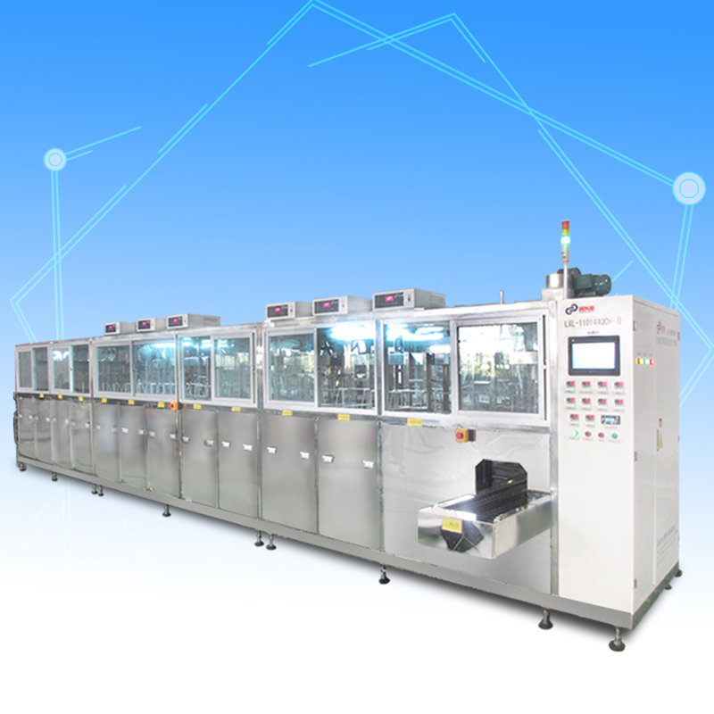 Automatic optical component cleaning machine